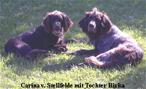 Carina v. Stellfelde mit Tochter Birka